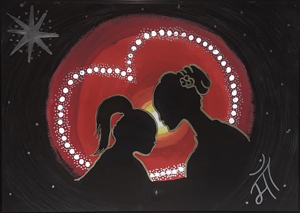 Ma-the-love-art-by-daughter